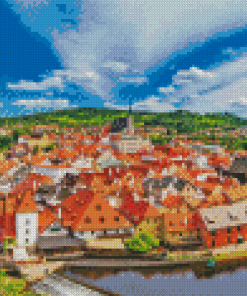 Czech Republic Český Krumlov Diamond Paintings