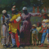 Dressing For The Carnival By Winslow Homer Diamond Paintings