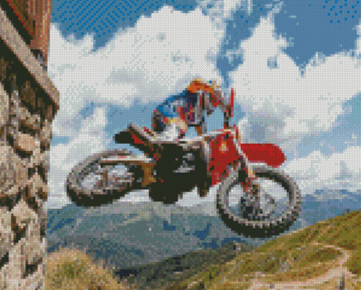 Enduro Sport Diamond Paintings