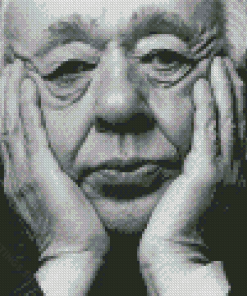 Eugene Ionesco Black And White Diamond Paintings