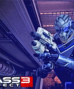 Garrus Vakarian Mass Effect 3 Character Diamond Painting