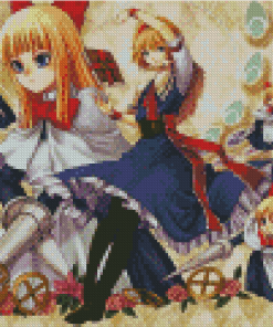 Goliath Doll Touhou Project Character Diamond Paintings