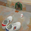Gucci Shoes Sneakers And Mouse Diamond Paintings