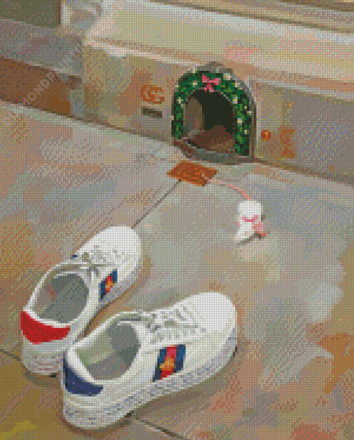 Gucci Shoes Sneakers And Mouse Diamond Paintings