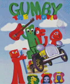 Gumby The Movie Diamond Paintings