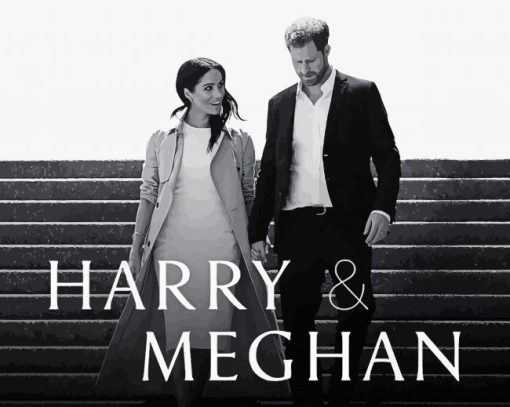 Harry And Meghan Documentary Poster Diamond Painting