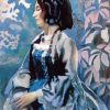 Lady In Blue Borisov Musatov Diamond Painting