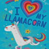 Llamacorn Cartoon Diamond Paintings