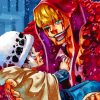 Luffy And Rosinante One Piece Diamond Painting