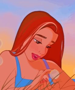 Modern Disney Princess Ariel Diamond Painting