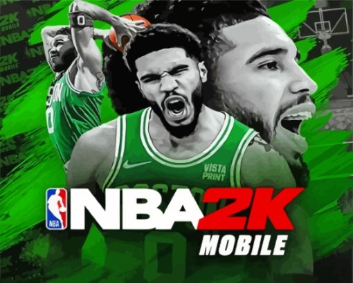 NBA 2k Game Poster Diamond Paintings