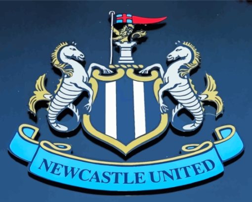 Newcastle United Logo Diamond Painting