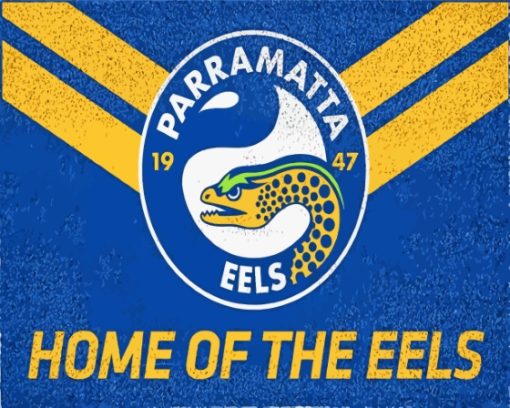 Parramatta Eels Flag Logo Diamond Painting