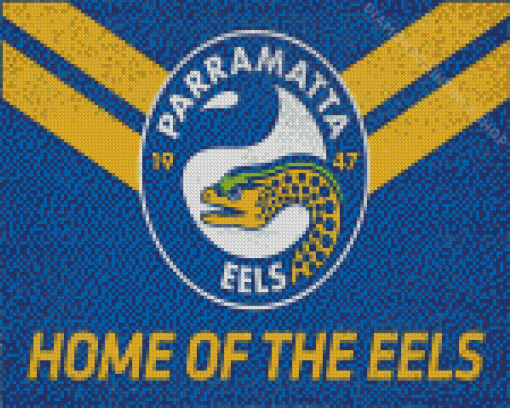 Parramatta Eels Flag Logo Diamond Paintings