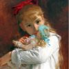Pierre Auguste Cot A New Doll Diamond Painting