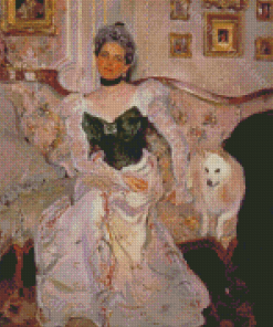 Portrait Of Princess Zinaida Yusupova Serov Diamond Paintings