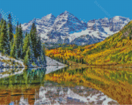 Rocky Mountain National Park In Fall Diamond Paintings