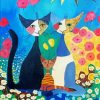 Rosina Wachtmeister Cats Art Diamond Painting