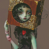 Sad Gothic Doll Diamond Paintings
