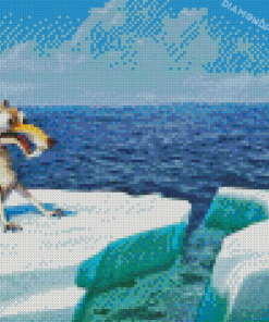 Scrat Ice Age Animated Movie Diamond Paintings
