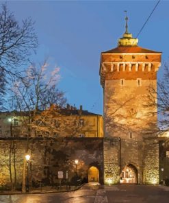 St Florian's Gate Historical Place Diamond Painting