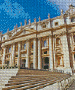 St Peter's Basilica Di San Pietro Diamond Paintings