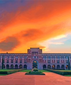 Sunset At Rice University Diamond Painting