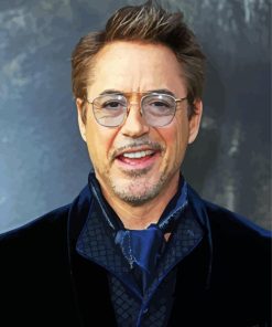 The Actor Robert Downey Jr Diamond Painting