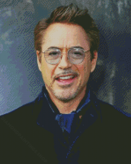 The Actor Robert Downey Jr Diamond Paintings