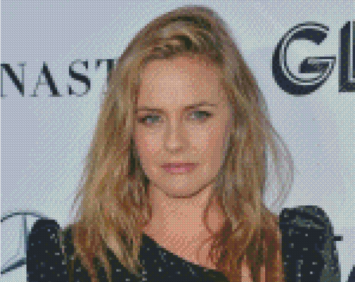 The Actress Alicia Silverstone Diamond Paintings