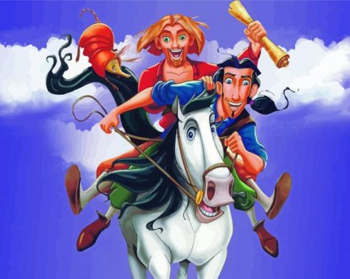 The Road To El Dorado Adventure Animation Movie Diamond Painting