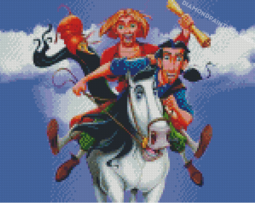 The Road To El Dorado Adventure Animation Movie Diamond Paintings