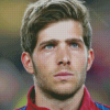 The Spanish Player Sergi Roberto Diamond Paintings