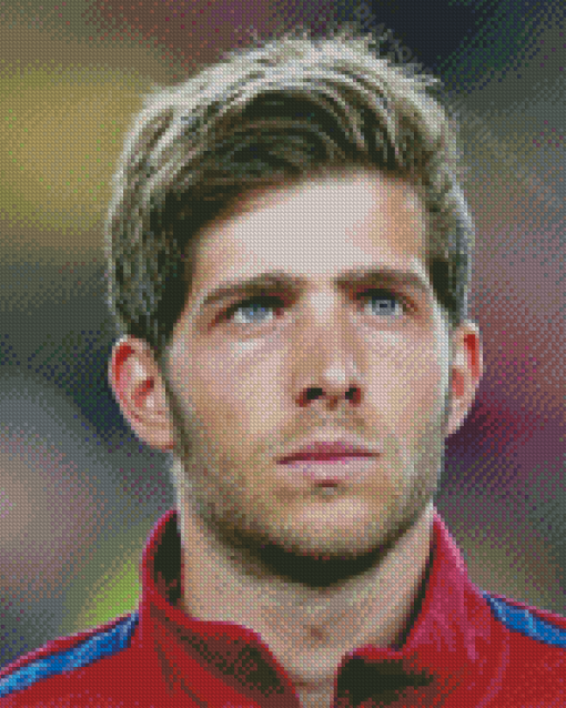 The Spanish Player Sergi Roberto Diamond Paintings