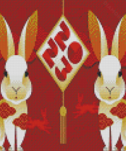 The Year Of The Rabbit Diamond Paintings