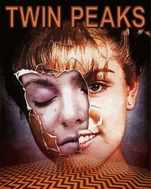 Twin Peaks Vintage Poster Diamond Painting