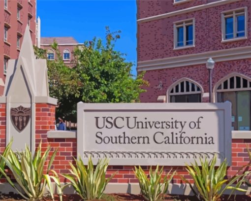 USC University Of Southern California LA Diamond Painting