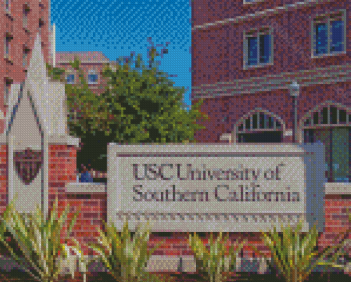 USC University Of Southern California LA Diamond Paintings