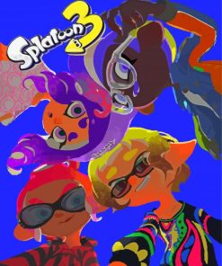 Video Game Splatoon 3 Diamond Painting