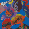 Video Game Splatoon 3 Diamond Paintings