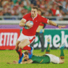 Wales Rugby Player George North Diamond Paintings