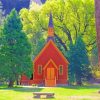 Yosemite Valley Chapel Diamond Painting