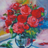 Abstract Rose Bouquet Diamond Paintings