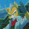 Aesthetic Fox McCloud Diamond Paintings