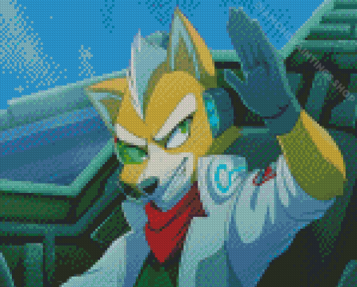 Aesthetic Fox McCloud Diamond Paintings