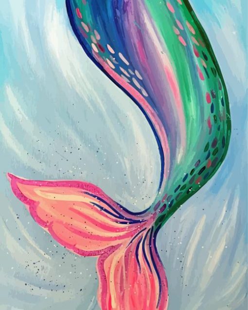 Aesthetic Mermaid Tail Diamond Painting