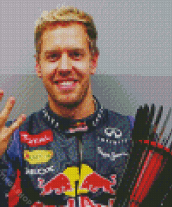 Aesthetic Sebastian Vettel Diamond Paintings