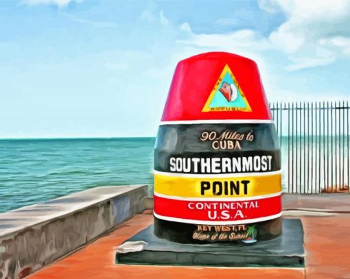 Aesthetic Southernmost Diamond Painting