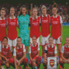 Arsenal Women Footballers Diamond Paintings