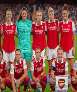 Arsenal Women Footballers Diamond Painting